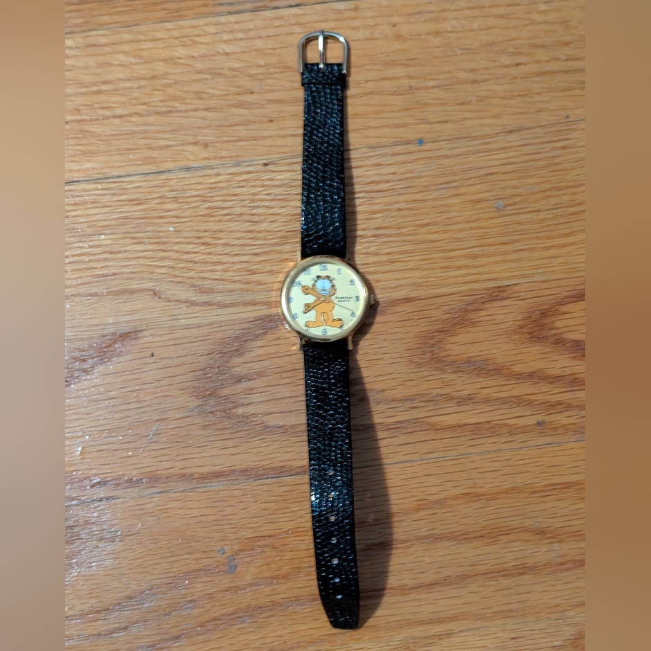 Vintage Garfield Ladies Armitron Quartz Watch 1978 Japan Movt Brand